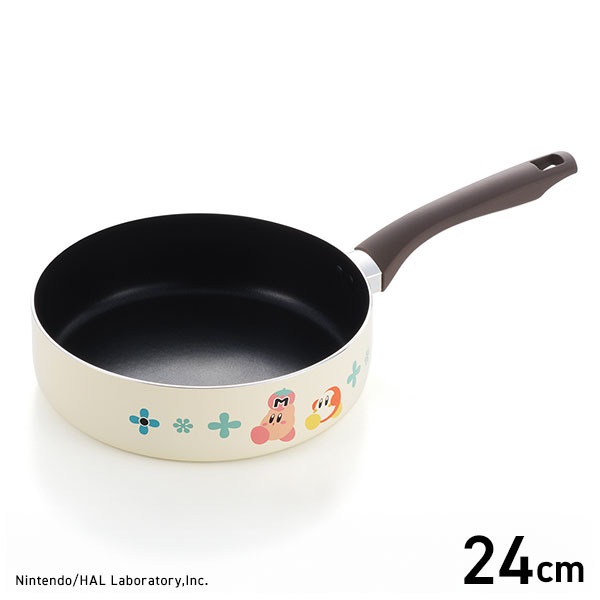 『星のカービィ』IH対応アルミフライパン24cm