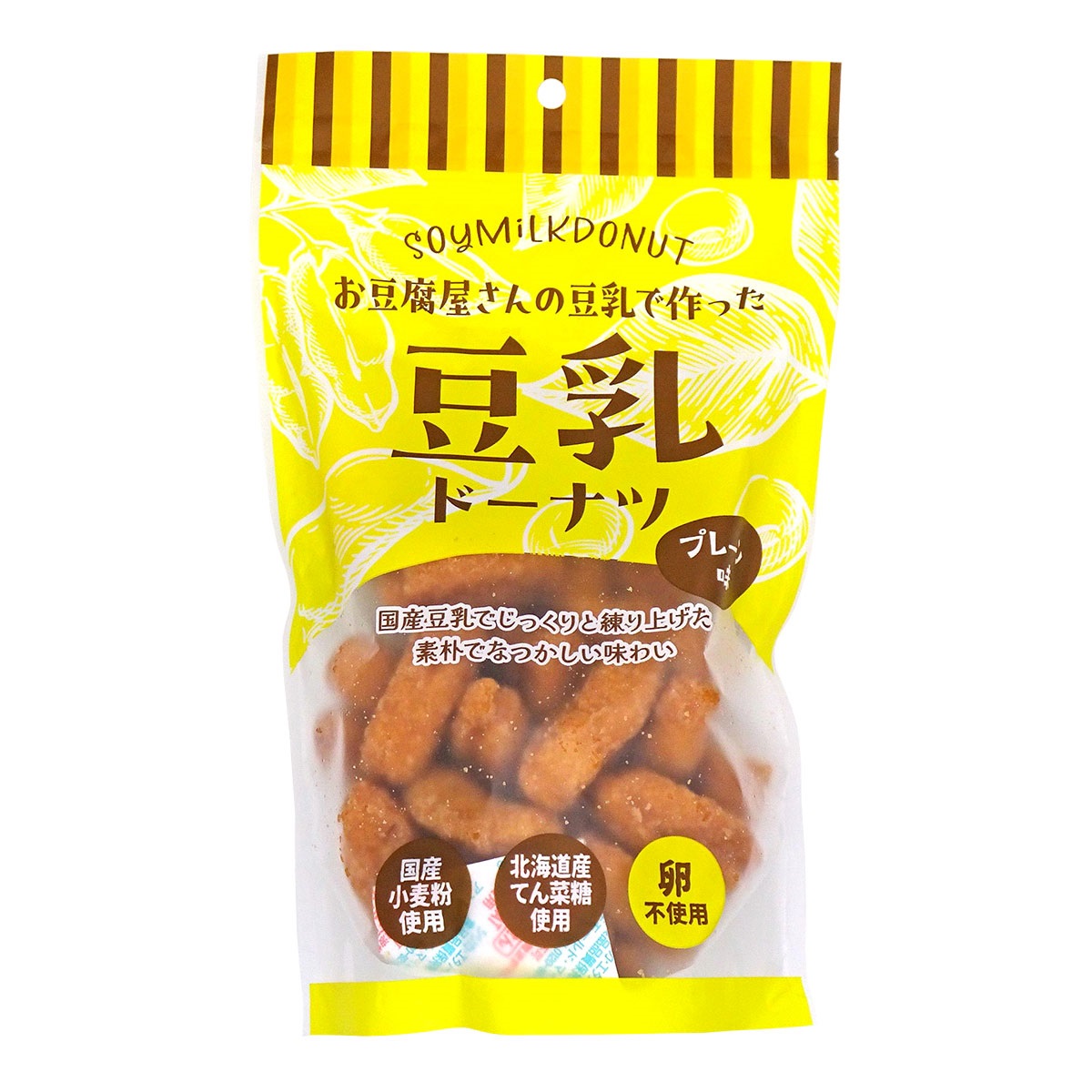 山田製菓 豆乳ドーナツ プレーン味 240g