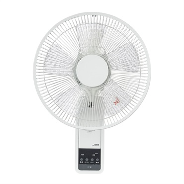 壁掛けリモコンAC扇風機　YKW-380EFR(W)