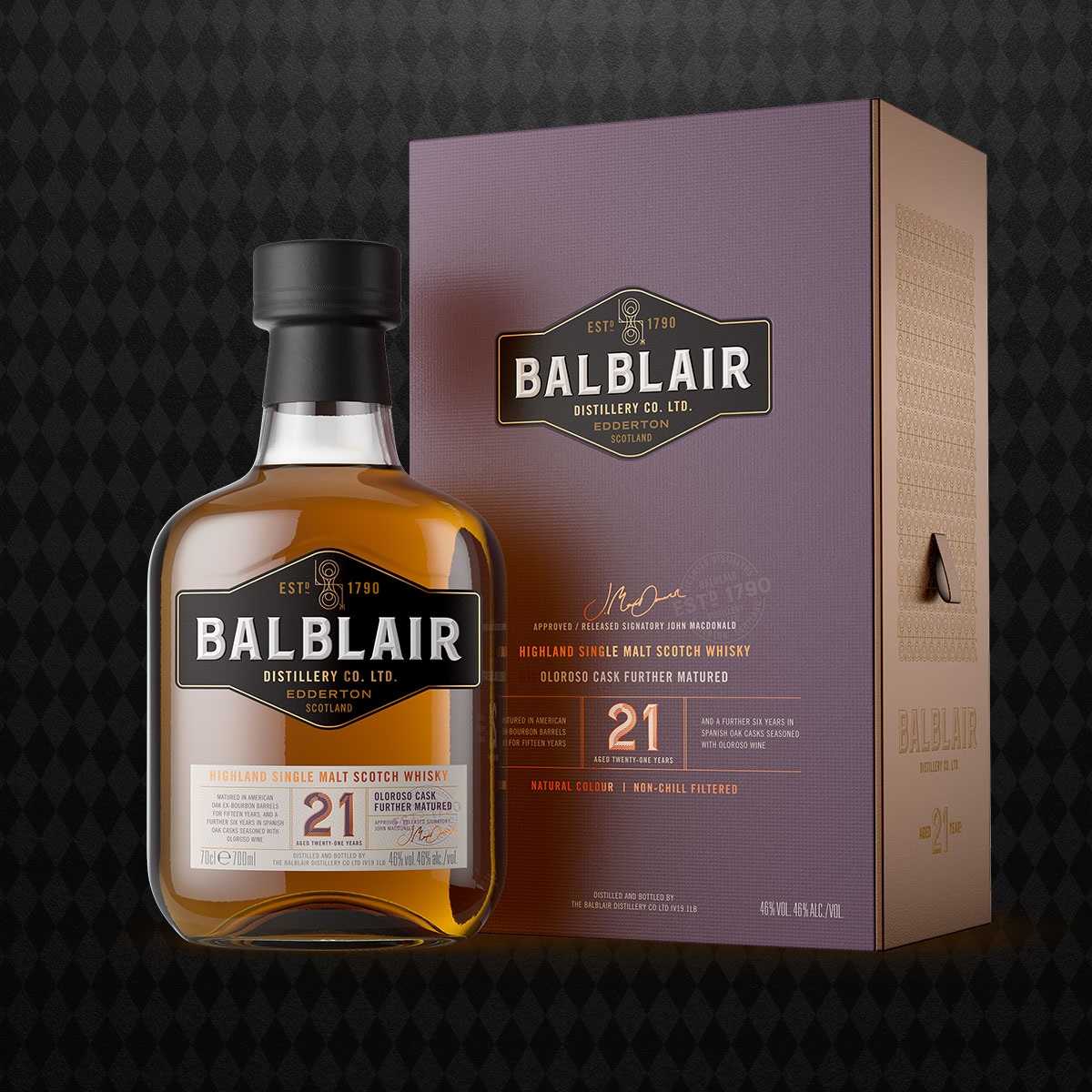 シングルモルト バルブレア 21年 <Balblair 21 Year Old> 700ml
