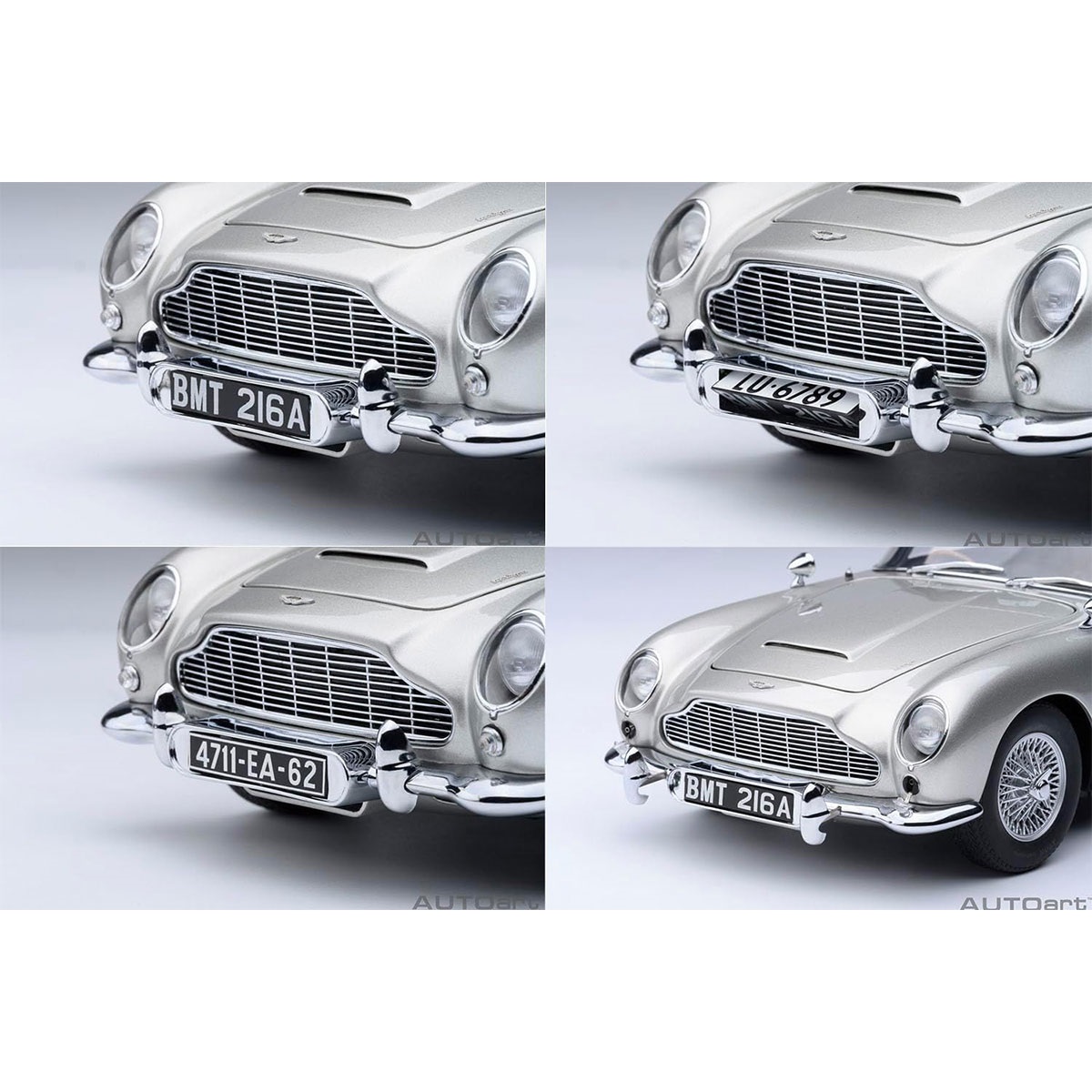 ディスプレイケース付き】AUTOart 1/18 アストンマーチン DB5 『007