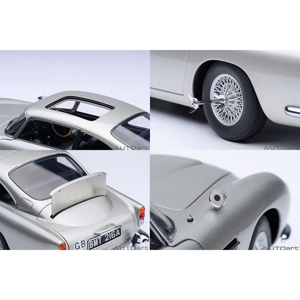 ディスプレイケース付き】AUTOart 1/18 アストンマーチン DB5 『007