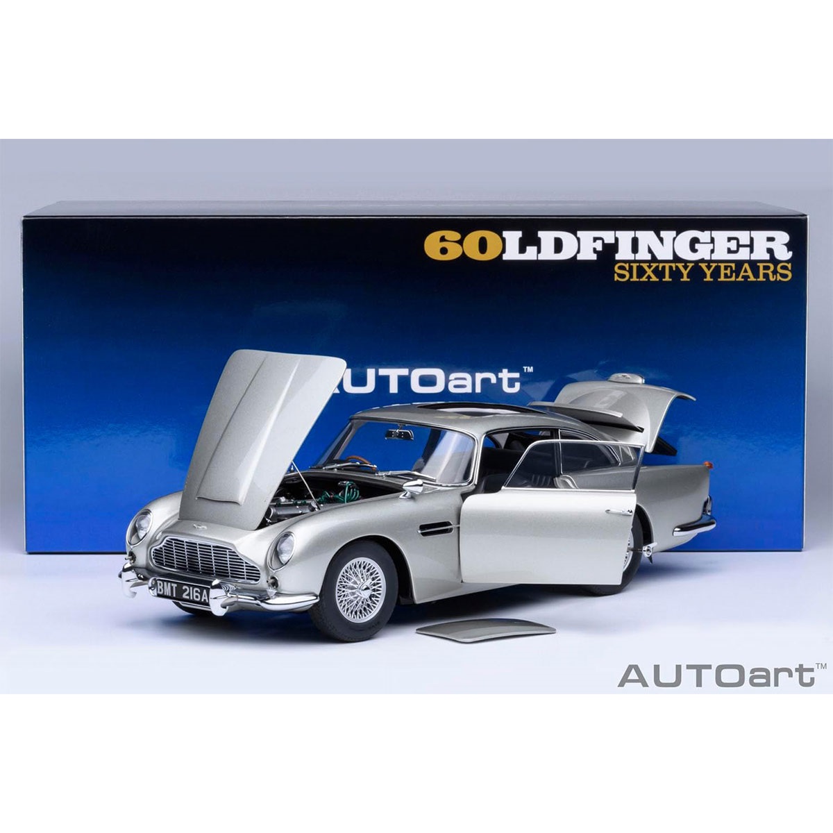 ディスプレイケース付き】AUTOart 1/18 アストンマーチン DB5 『007