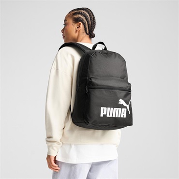 PUMA PHASE バックパック（22L）ブラック/ホワイト