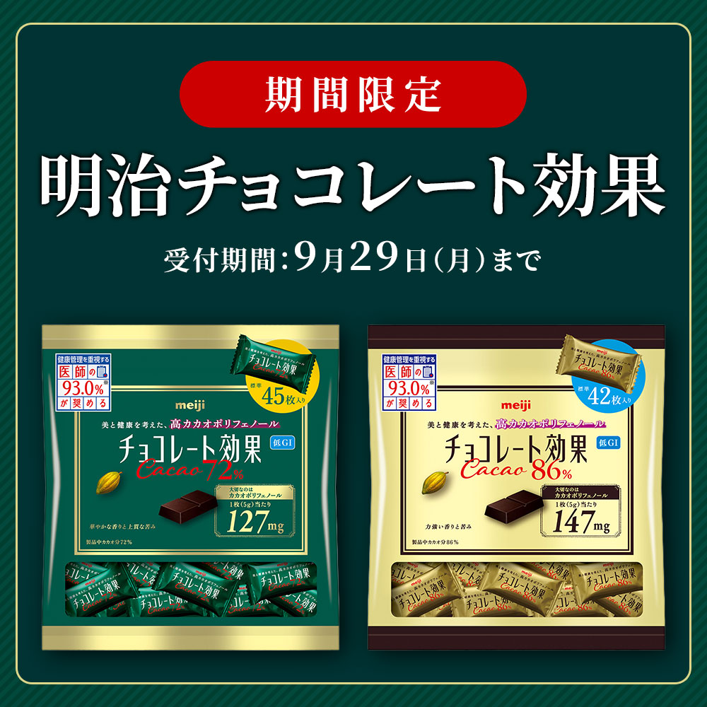 明治チョコレート効果