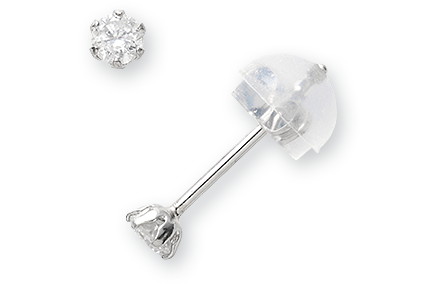 Ptダイヤモンド0.1ct・ピアス
