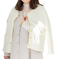 ジャケット風にもカーディガン風にも着回し抜群！