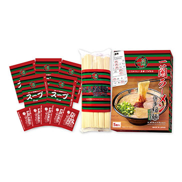 一蘭ラーメン 博多細麺ストレート 商品画像