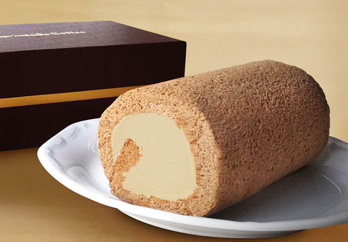 旧軽モカロールケーキ