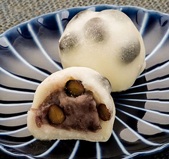 〈恵那栗工房〉黒豆大福