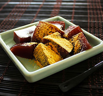 〈薄墨羊羹〉わらび羊羹 6個入