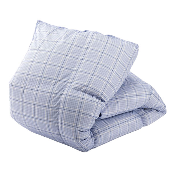 【majicaポイント1000P進呈】ダックダウン85％羽毛掛ふとん ブルー 150×210cm