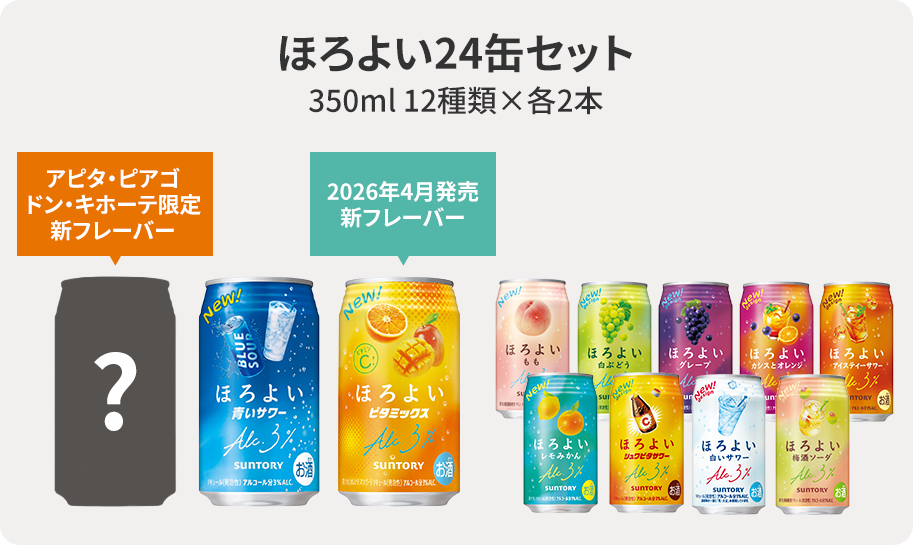 ほろよい24缶セット