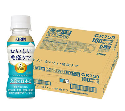 キリンビバレッジ おいしい免疫ケア 100ml 30本（1ケース）