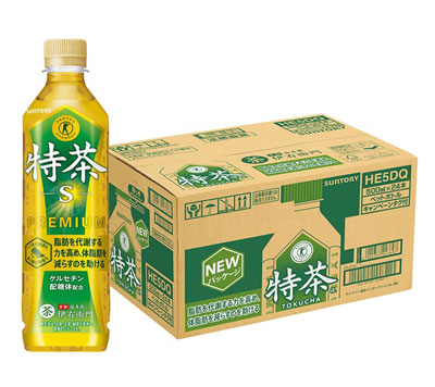 サントリー 【9月限定】 伊右衛門特茶 500ml 24本（1ケース）