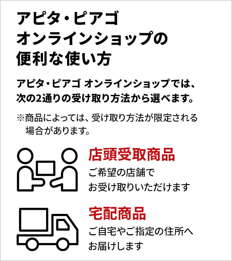 アピタ・ピアゴオンラインショップの便利な使い方