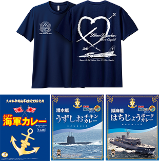 ブルーインパルス Tシャツセット&海自カレーセット